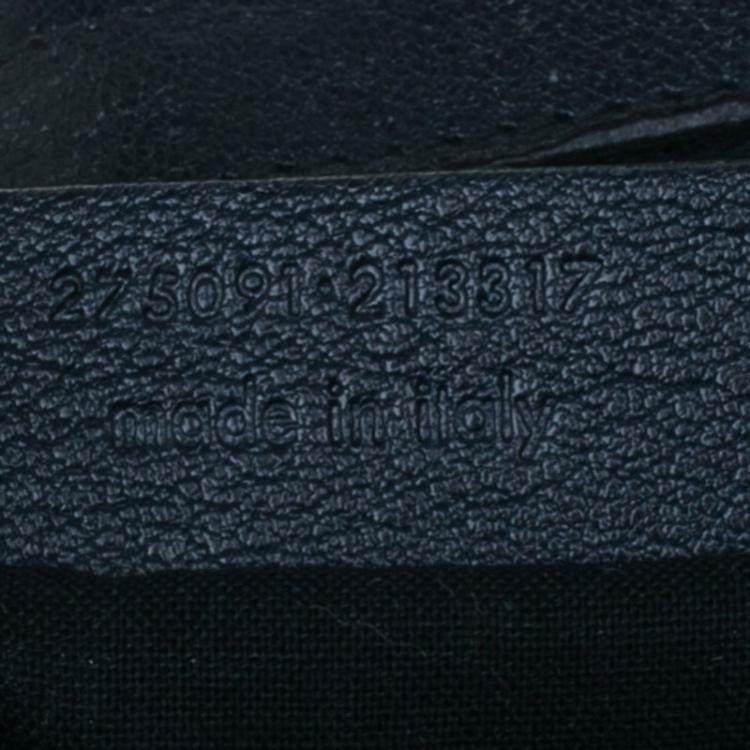 Pre Owned Saint Laurent Paris Black Leather Large Cabas Chyc Satchel Bag