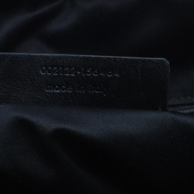 Pre Owned Saint Laurent Paris Metallic Grey Pony Hair Muse Tote