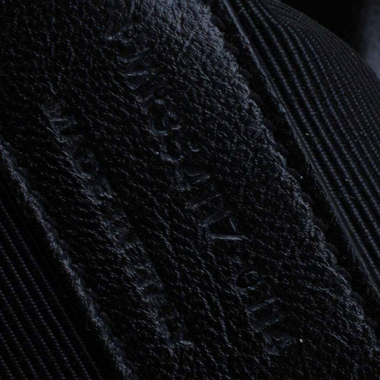 Pre Owned Saint Laurent Paris Black Matelasse Leather Cassandre Shopper Tote