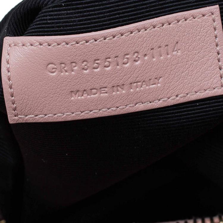 Pre Owned Saint Laurent Paris Blash Pink Leather Small Classic Sac De Jour Tote