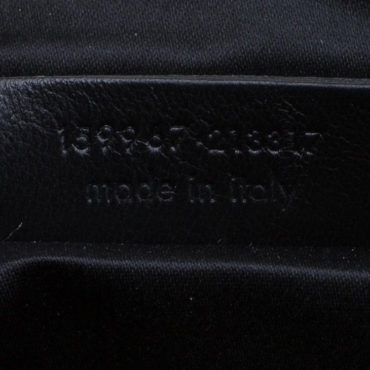 Pre Owned Saint Laurent Paris Black Leather Satchel