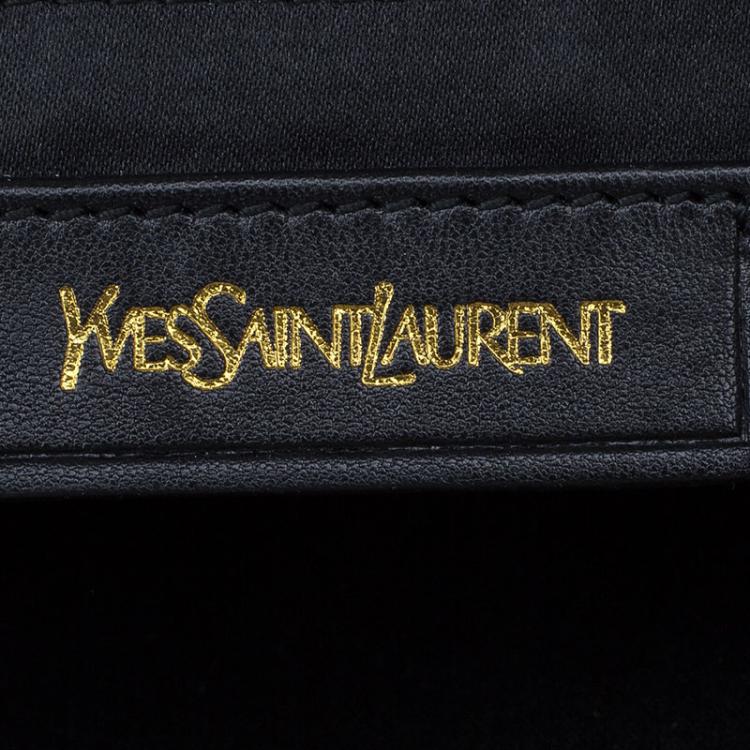 Pre Owned Saint Laurent Paris Red Leather Medium Muse Satchel