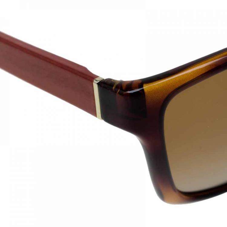 Pre Owned Salvatore Ferragamo Tortoise and Red SF716S Wayfarer Sunglasses