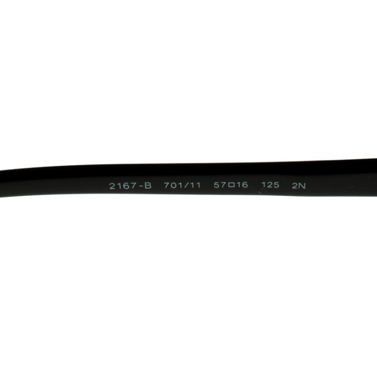 Pre Owned Salvatore Ferragamo Black 2167-B Over Sized Sunglasses