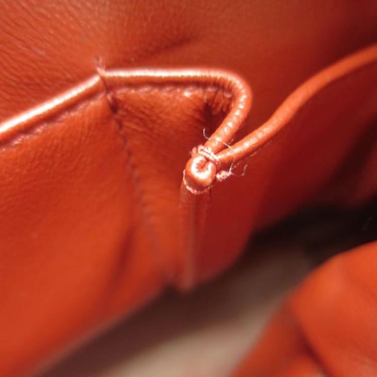 Pre Owned Salvatore Ferragamo Lavender Calfskin Leather Small Sookie Satchel