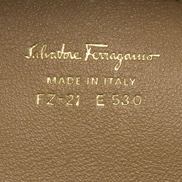 مملوكة مسبقًا Salvatore Ferragamo Beige Leather Medium Sofia Top Handle Bag