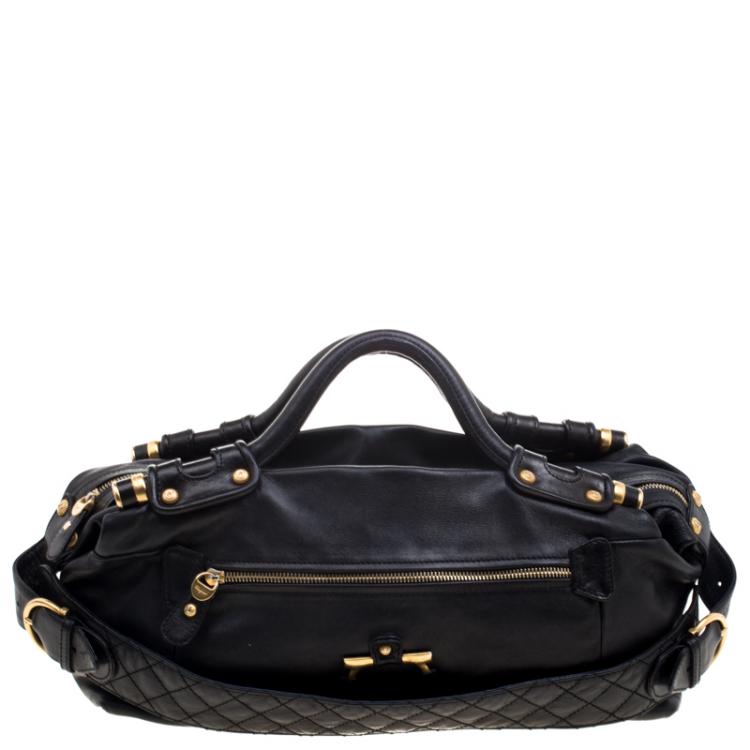 【送料&関税込】Salvatore Ferragamo Bags.. Black Salvatore Ferragamo Black Leather Satchel Salvatore