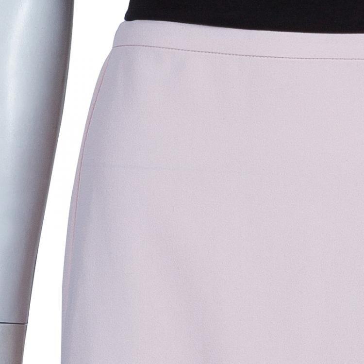 Pre Owned See by Chloe Blush Pink Ruffle Detail Skirt L