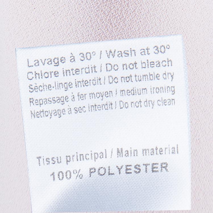 Pre Owned See by Chloe Blush Pink Ruffle Detail Skirt L
