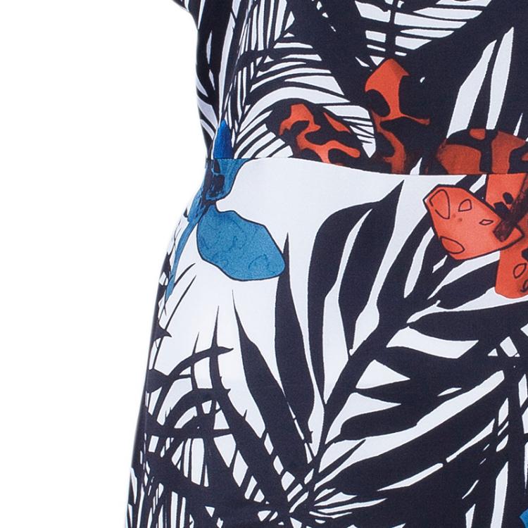 Pre Owned See by Chloe Floral Print Silk Dress S