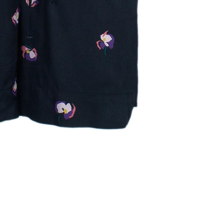 Pre Owned See by Chloe Long Sleeve Floral Print Romper S