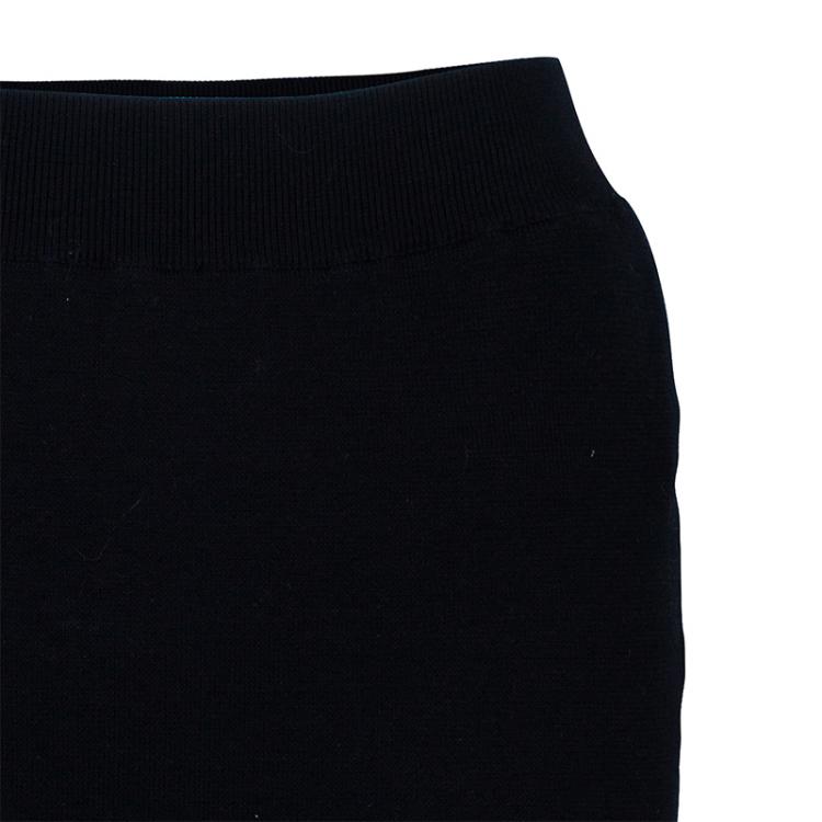 Pre Owned Sonia Rykiel Black Pencil Skirt S