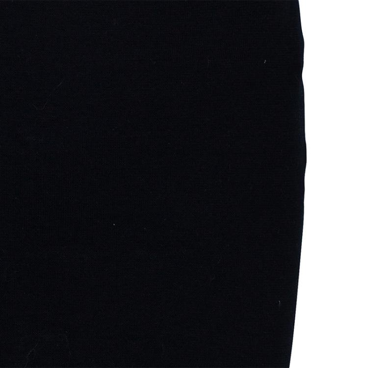 Pre Owned Sonia Rykiel Black Pencil Skirt S