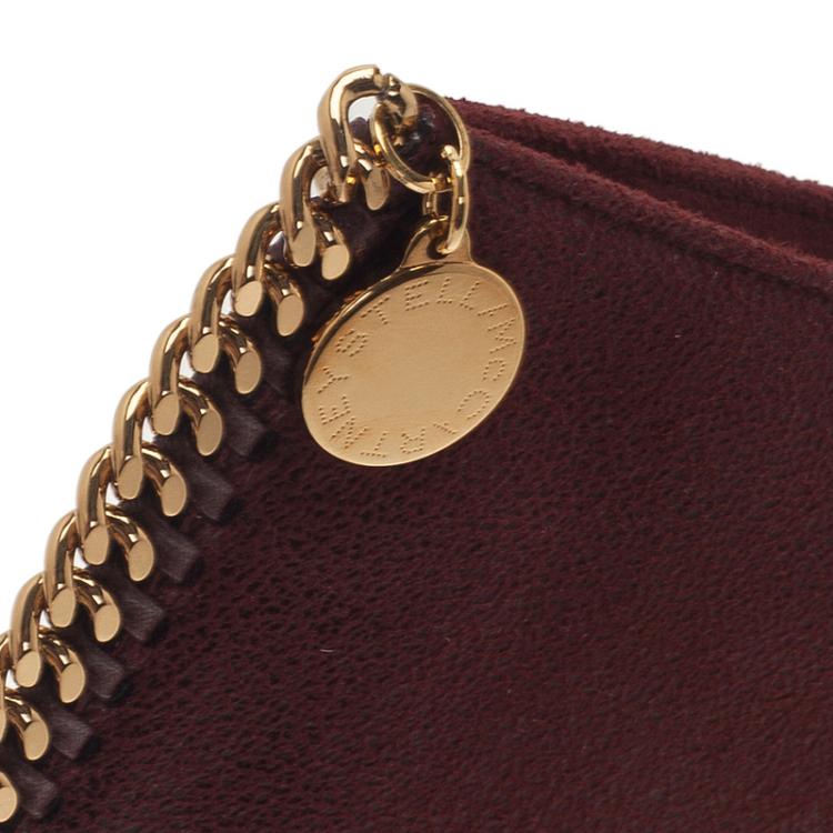 Pre Owned Stella McCartney Burgundy iPad Cover