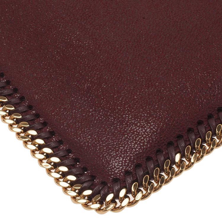Pre Owned Stella McCartney Burgundy iPad Cover