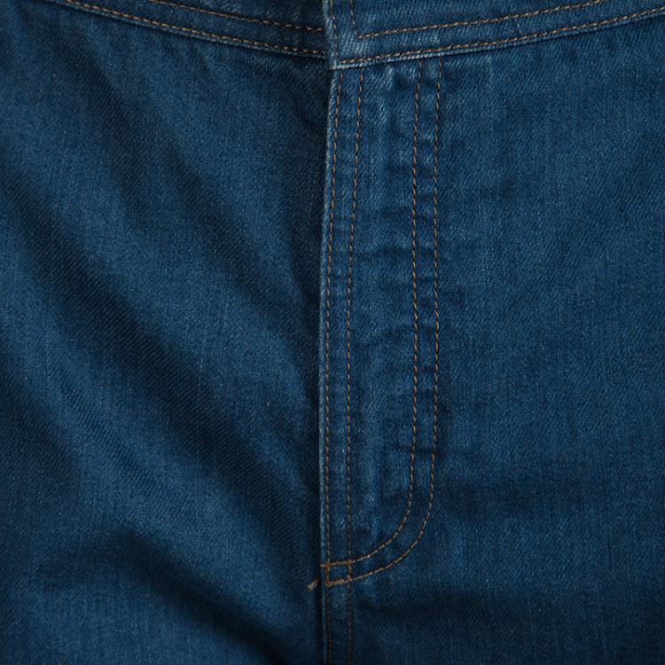 Pre Owned Stella McCartney Indigo Ankle Grazer Denim Jeans M