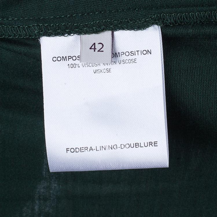 مملوكة مسبقًا Stella McCartney Green Dress M