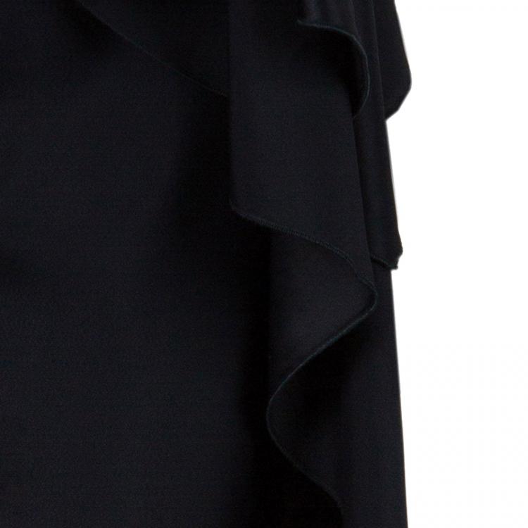 Pre Owned Stella McCartney Black Silk Trouser S 