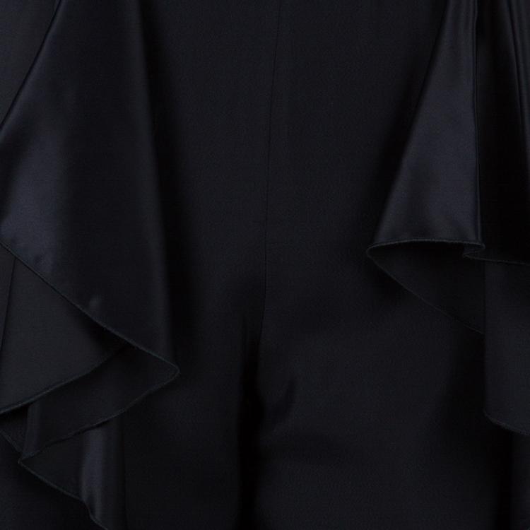 Pre Owned Stella McCartney Black Silk Trouser S 