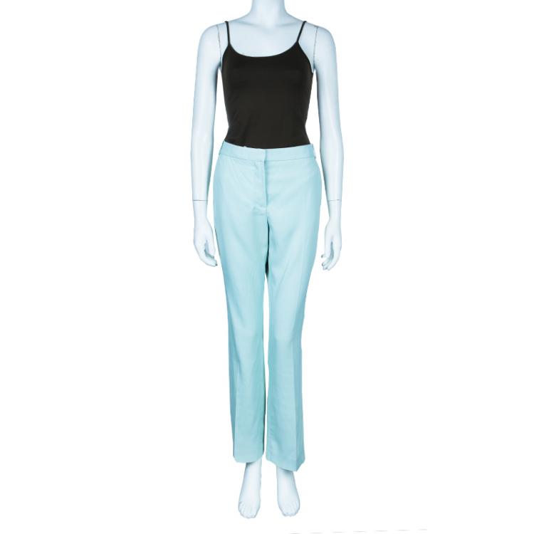 Pre Owned Stella McCartney Mint Tailored Trousers M