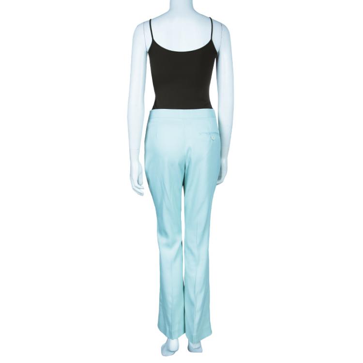 Pre Owned Stella McCartney Mint Tailored Trousers M