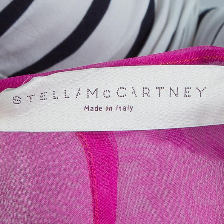 Pre Owned Stella McCartney Pink Sequin Embellished Mini Skirt M