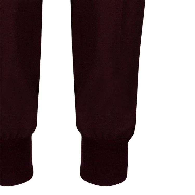 Pre Owned Stella McCartney Burgundy Jogger Trousers S