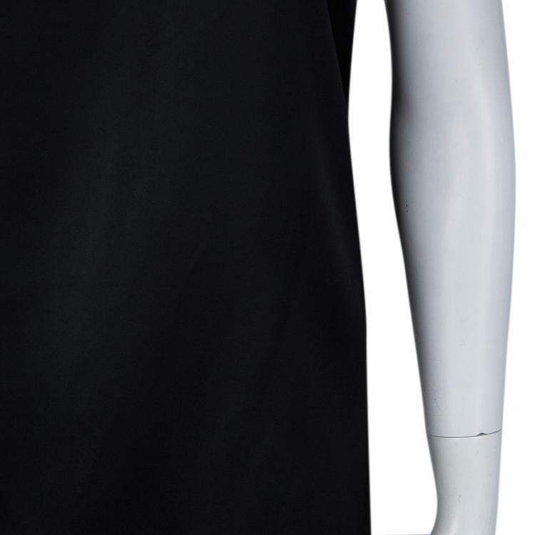 Pre Owned Stella McCartney Black One Shoulder Dress M