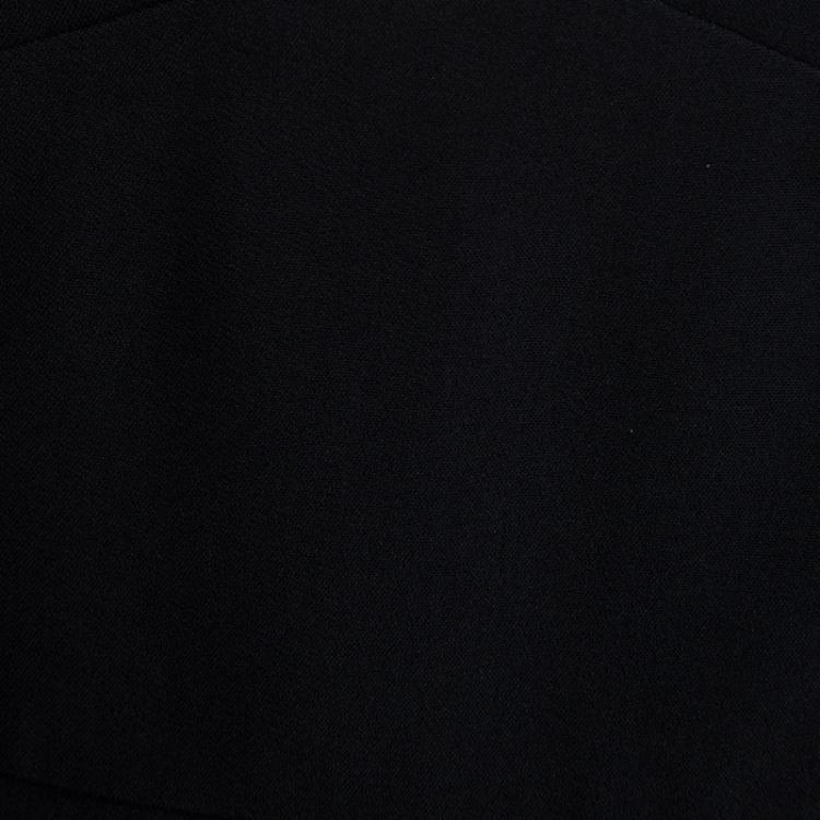 Pre Owned Stella McCartney Cross Back Black Top M