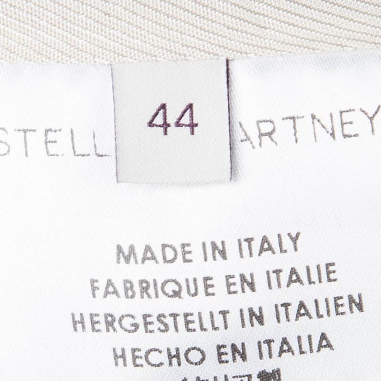 Pre Owned Stella McCartney Clarette Reptile Print Jacket M