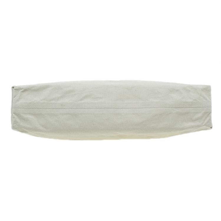 Pre Owned Stella McCartney Beige Canvas Oversized Daisy Clutch