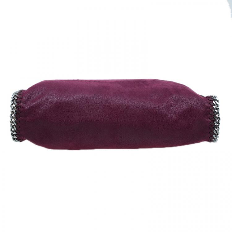 Pre Owned Stella McCartney Purple Shaggy Deer Falabella Shoulder Bag