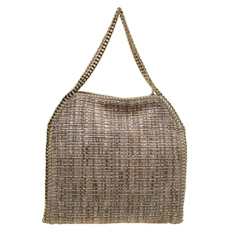 مملوكة مسبقًا Stella McCartney Beige Fabric Small Falabella Tote