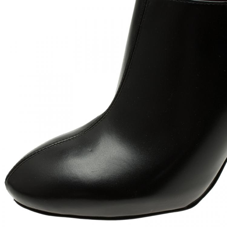 Pre Owned Stella McCartney Black Vanessa Mules Size 38