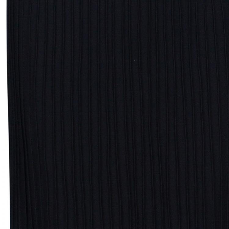 مملوكة مسبقًا Tadashi Shoji Black Panel Gown L