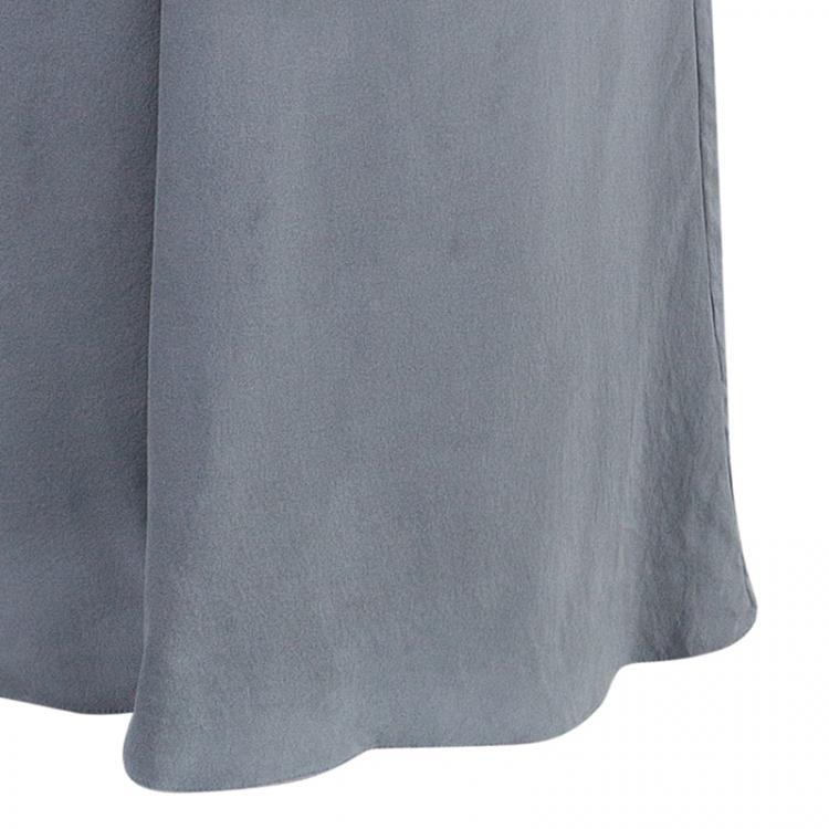 Pre Owned Temperley London Grey Embellished Maxi Dress M
