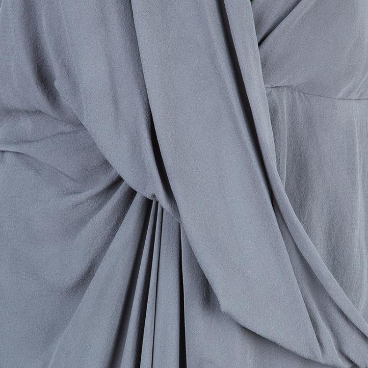 Pre Owned Temperley London Grey Embellished Maxi Dress M