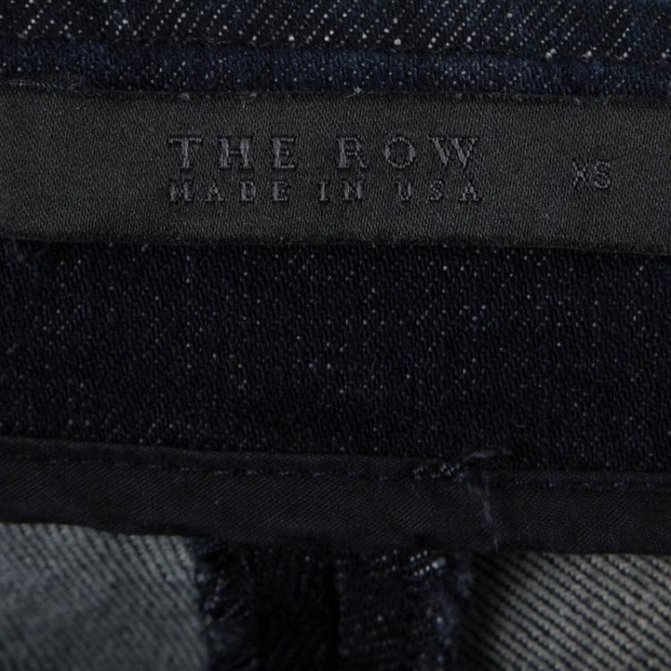 Pre Owned The Row Indigo Denim Jeggings XS