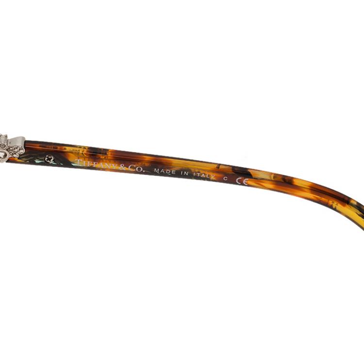 Pre Owned Tiffany & Co. Brown TF4057B Cat Eye Sunglasses