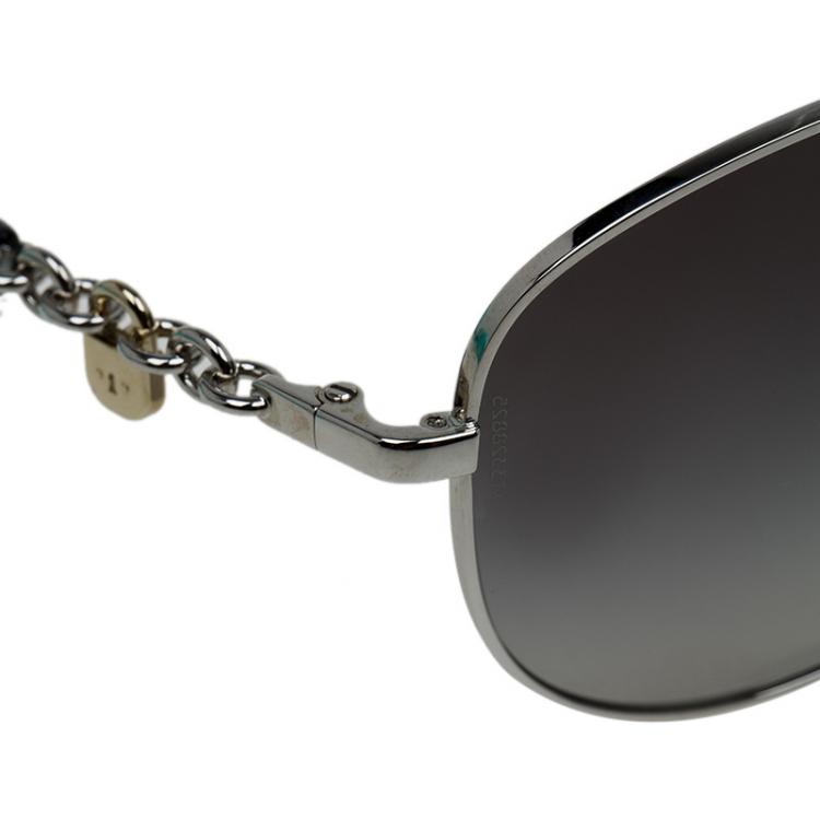 Pre Owned Tiffany & Co. Black 3034 Aviator Sunglasses