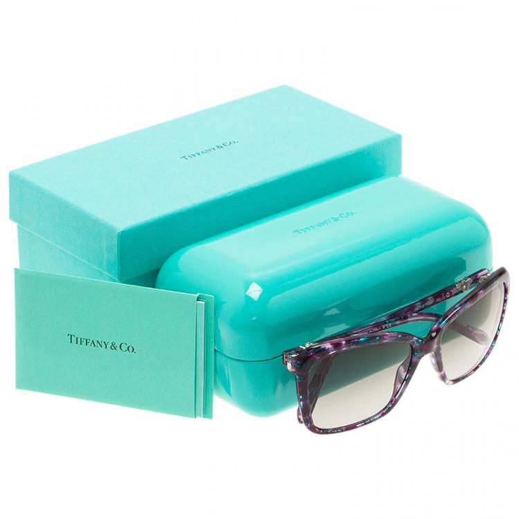 Pre Owned Tiffany & Co. Purple Gradient 4057-B Sunglasses