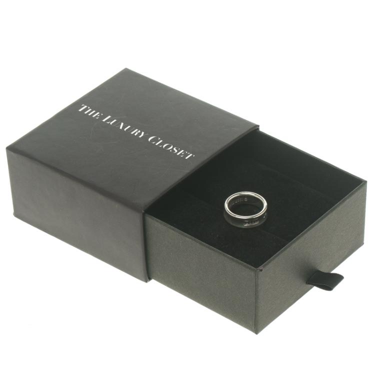 Pre Owned Tiffany & Co.1837 Silver Band Ring Size 50