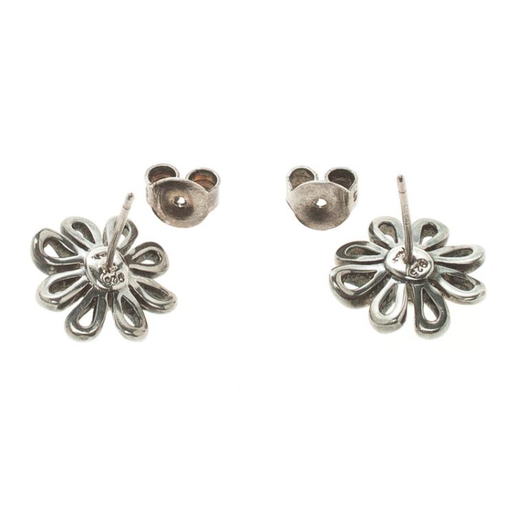 مملوكة مسبقًا Tiffany & Co. Paloma Picasso Daisy Silver Stud Earrings 