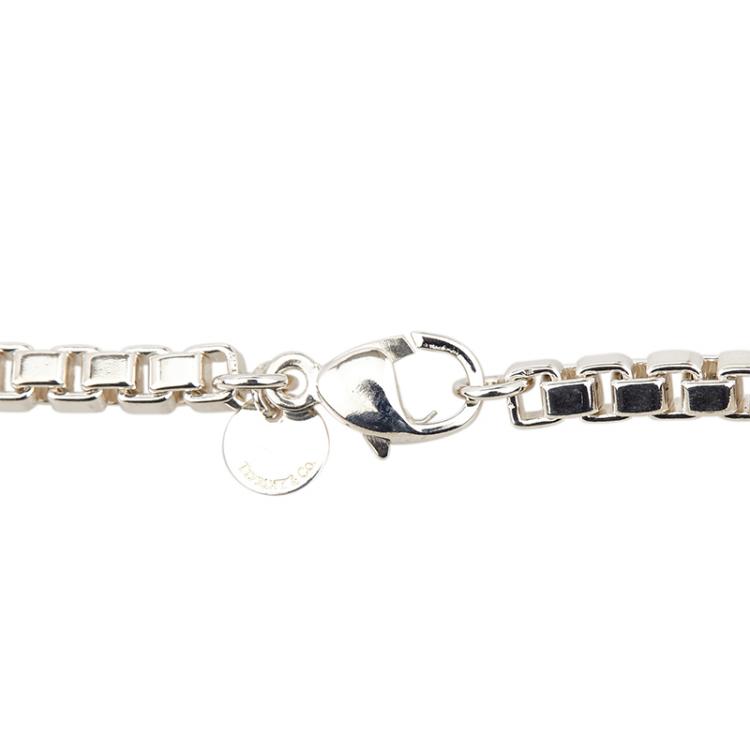 Pre Owned Tiffany & Co. Venetian Link Silver Bracelet