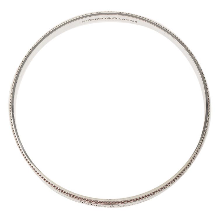 Pre Owned Tiffany & Co. Silver Bangle Bracelet