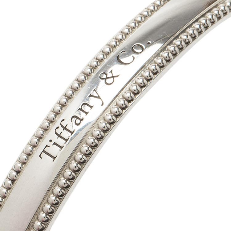 Pre Owned Tiffany & Co. Silver Bangle Bracelet
