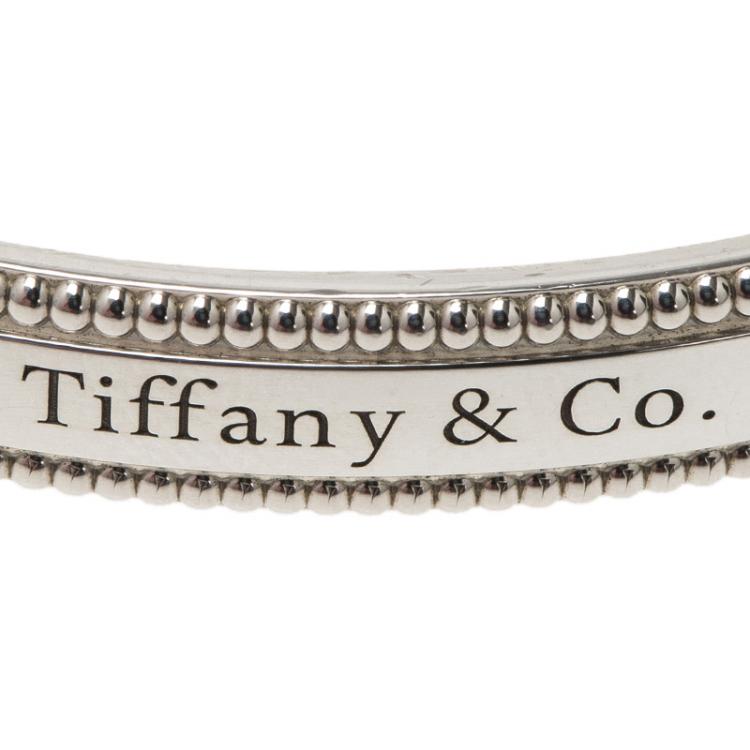 Pre Owned Tiffany & Co. Silver Bangle Bracelet