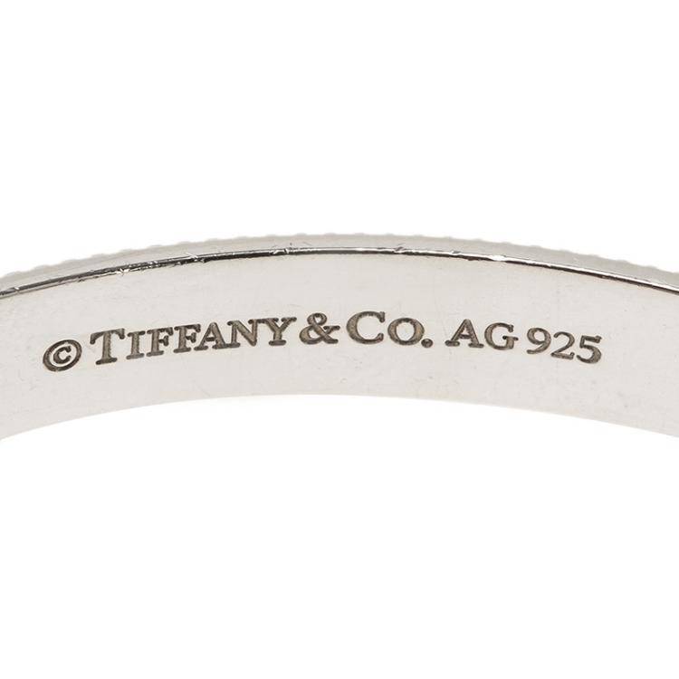 Pre Owned Tiffany & Co. Silver Bangle Bracelet