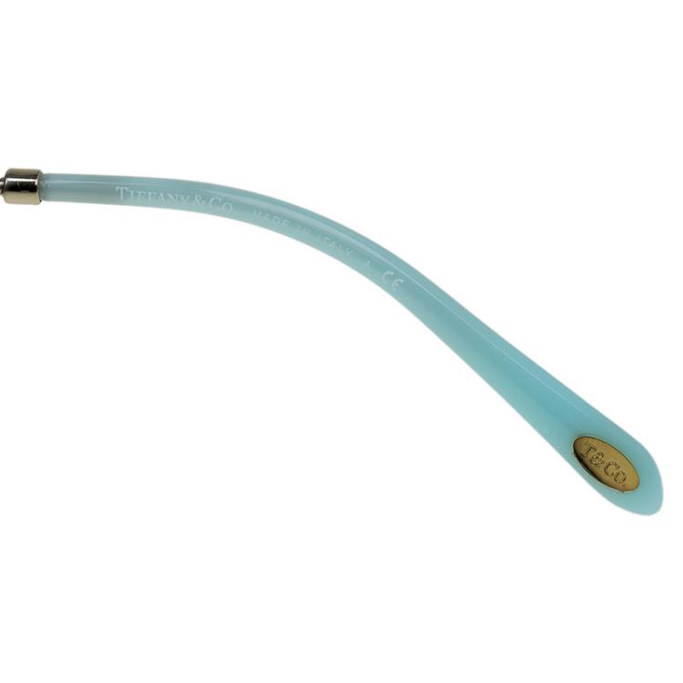 Pre Owned Tiffany & Co. Gold 3040 Shield Sunglasses