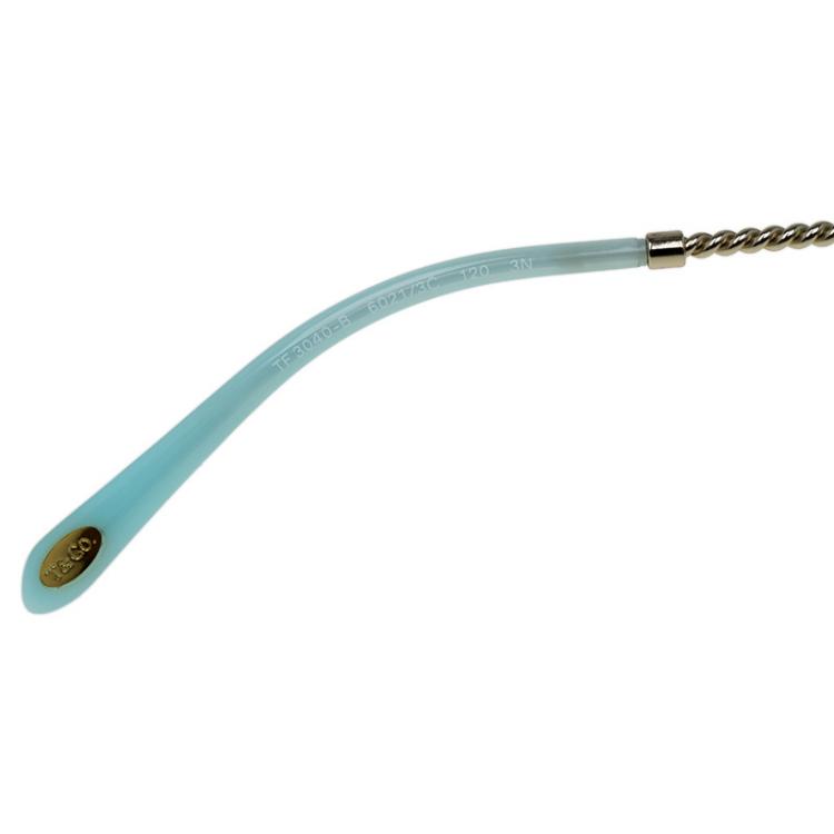 Pre Owned Tiffany & Co. Gold 3040 Shield Sunglasses